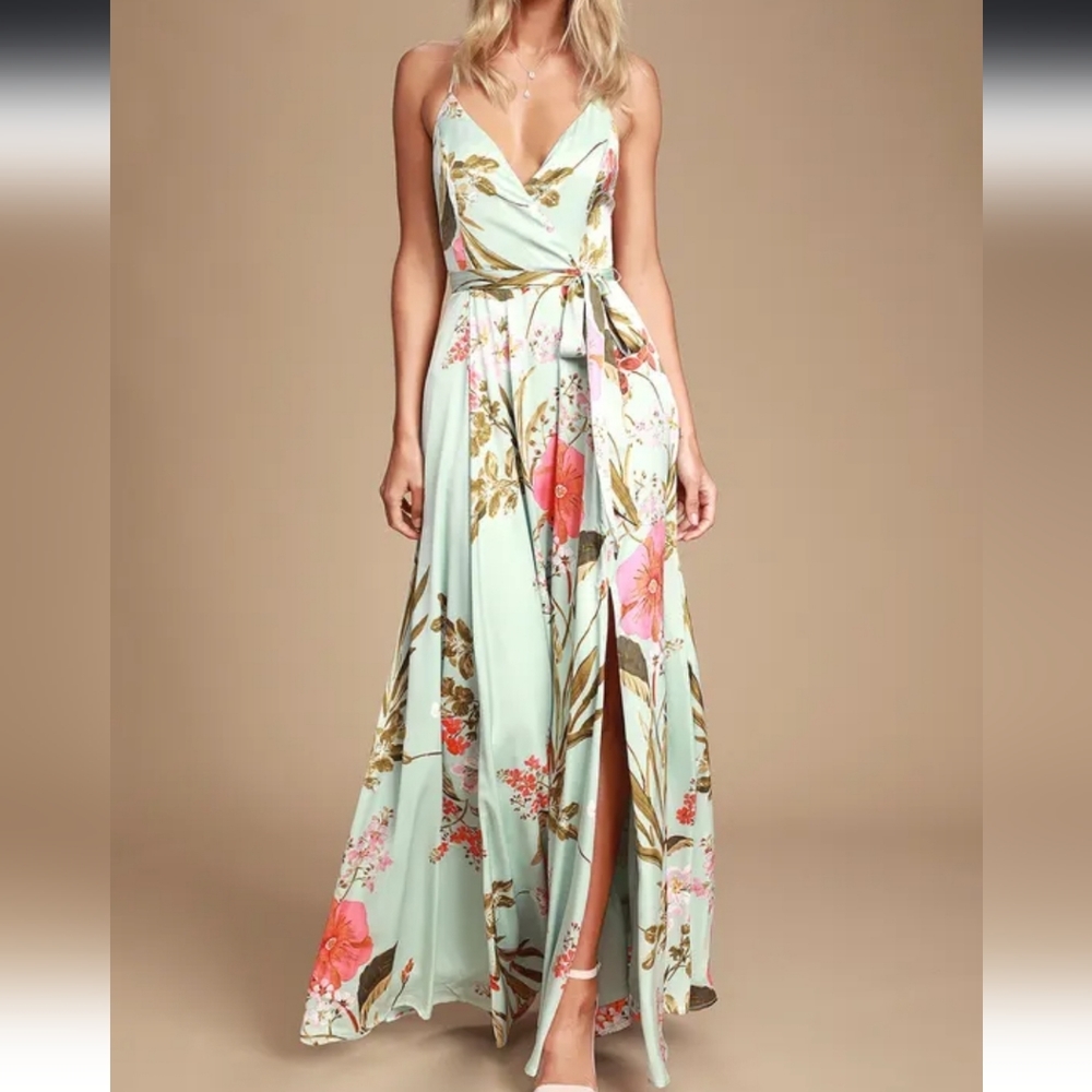 LuLus Floral Gown